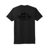 Tech T-Shirt Genetik Atelier + Shop - Black - Genetik Sport